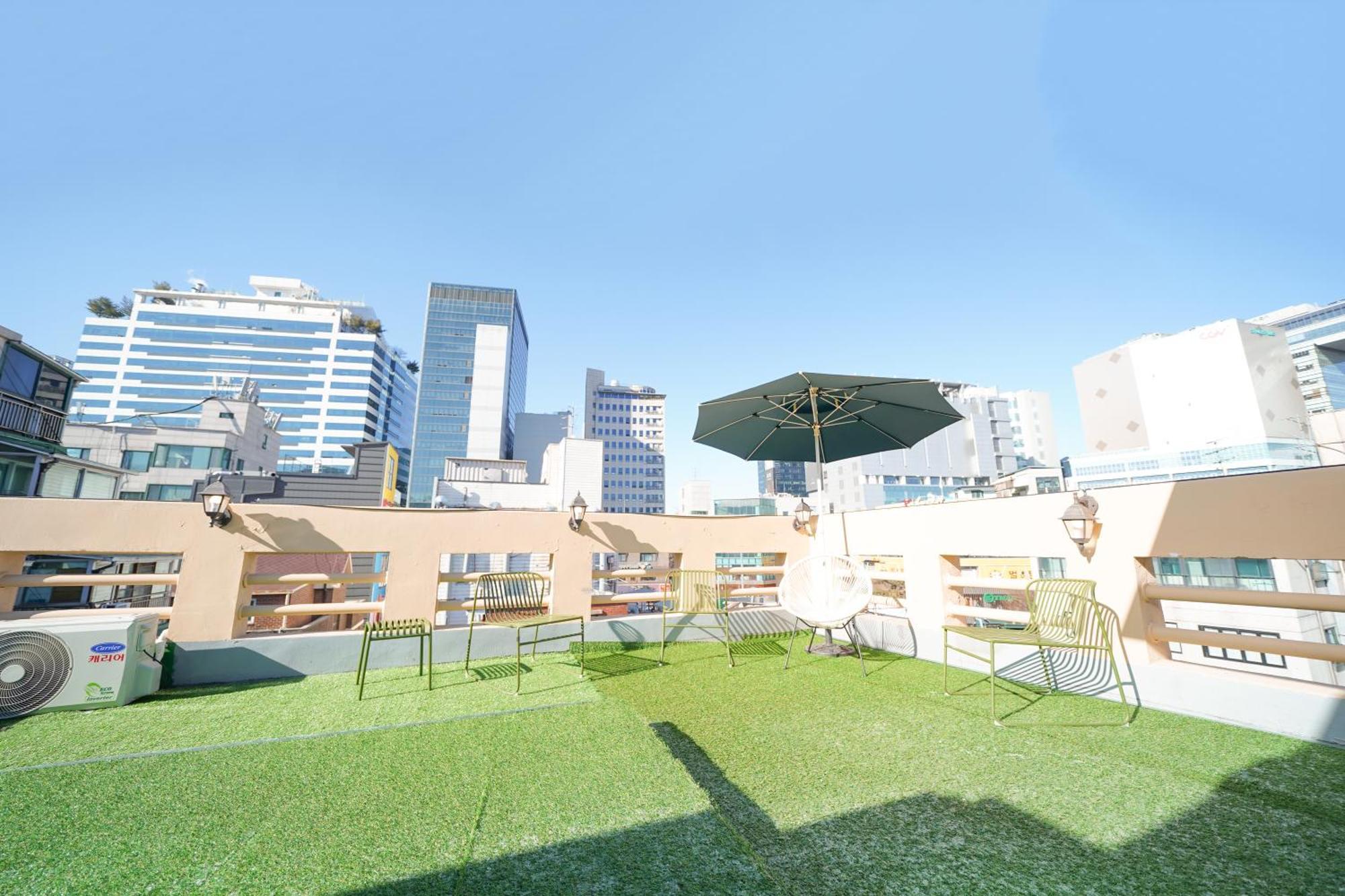 Apartamento Romantic Rooftop House Seúl Exterior foto