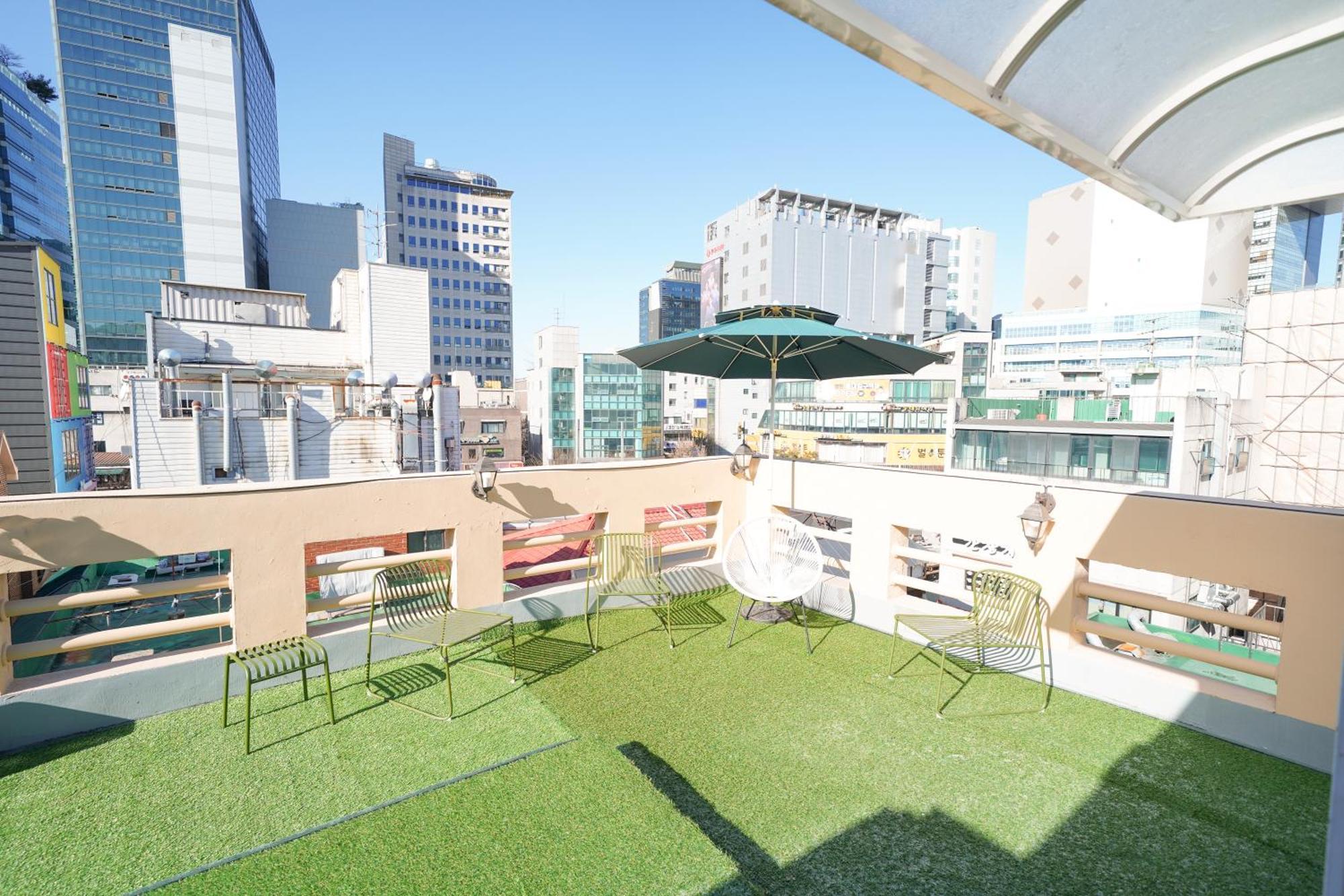 Apartamento Romantic Rooftop House Seúl Exterior foto