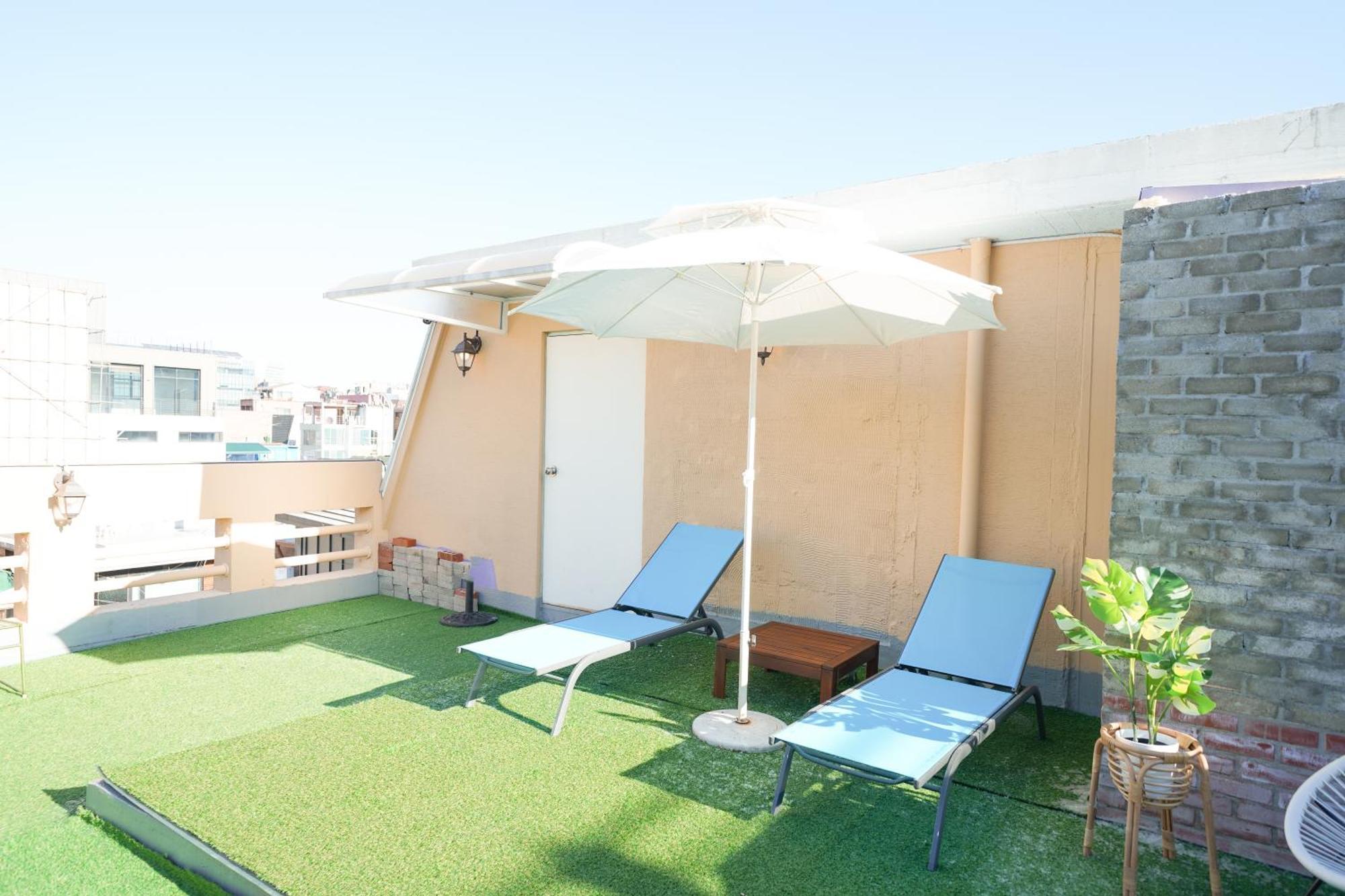 Apartamento Romantic Rooftop House Seúl Exterior foto